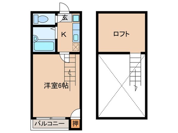 ソナチネの物件間取画像